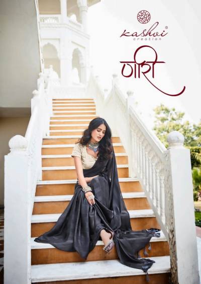Naari By Kashvi Creation Embroidered Daily Wear Saree Collection